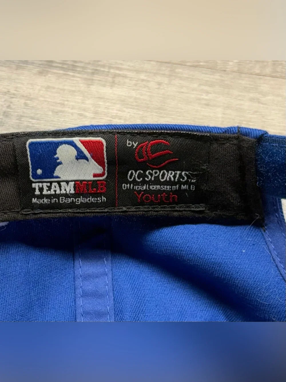 Los Angeles Dodgers Youth Baseball Hat Blue Adjustable OC Sports Team MLB